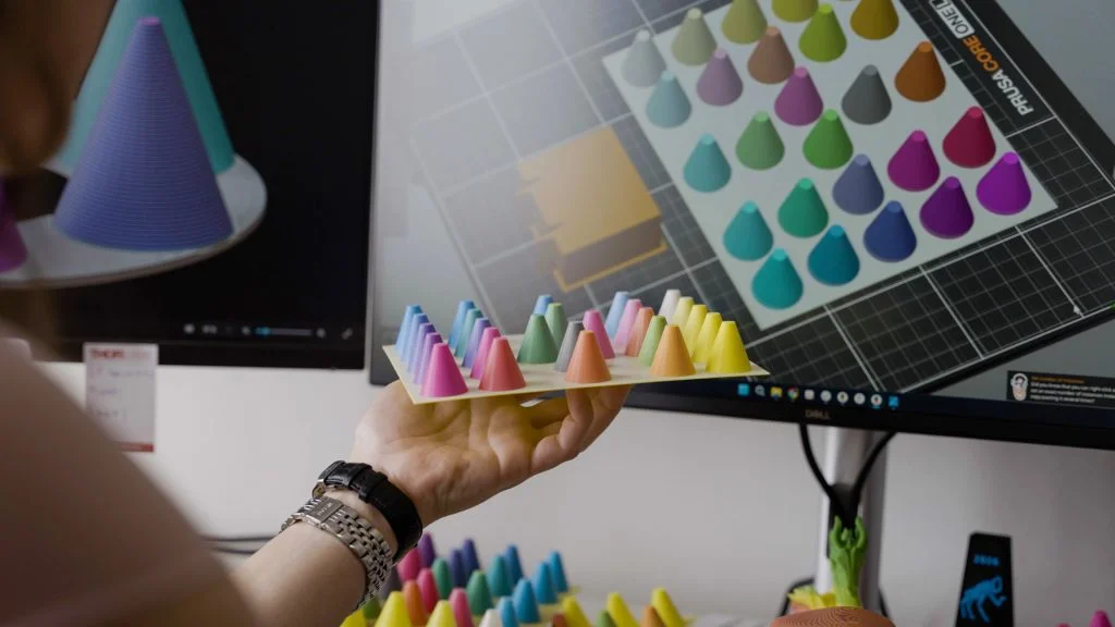Prusa ColorMix: Open-Source CMYKW Color Mixing Brings Dozens of Shades to FDM Printing