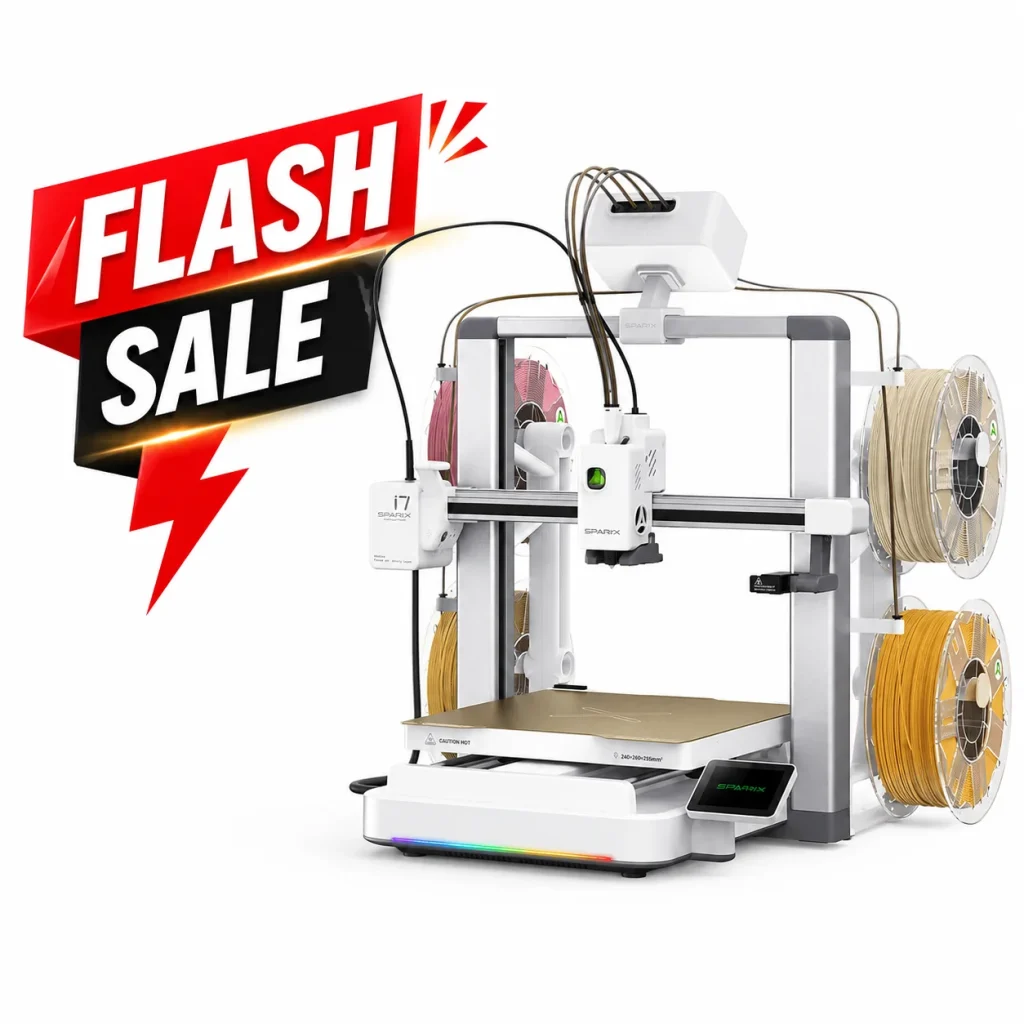 Creality SPARKX i7 Nano: Multi-Color 3D Printing at $299
