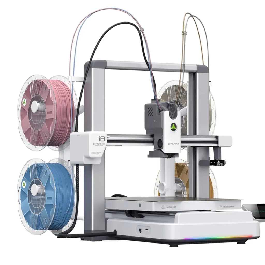 Creality SPARKX i8, 289달러에 출시: 폐기물 제로 컬러 3D 프린팅