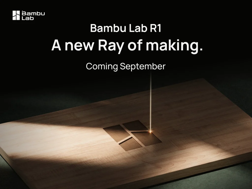 Bambu Lab R1 Arrives: The First Standalone CO2 Laser Engraver and Cutter