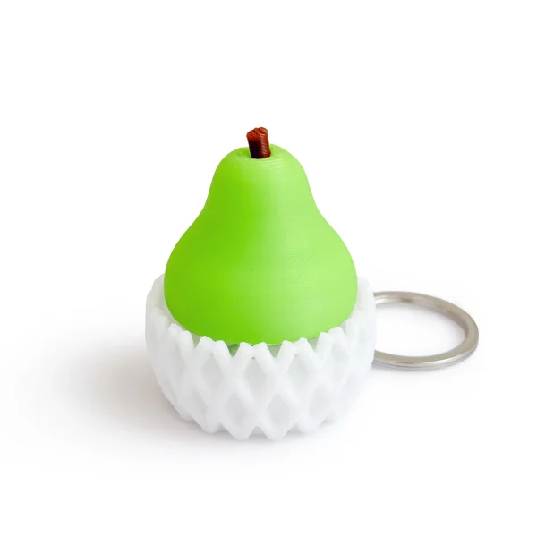 Pear clicker fidget toy 3D printed