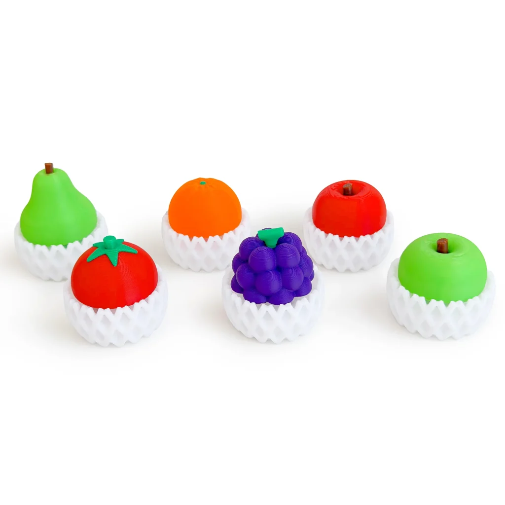 Fruit Clicker Collection: 3D Printed Fidget Toys That Look Good Enough to Eat